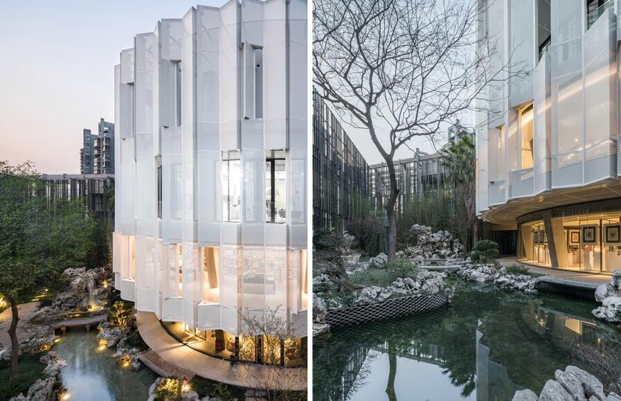 全球建筑设计欣赏 上海"八分园"美术馆